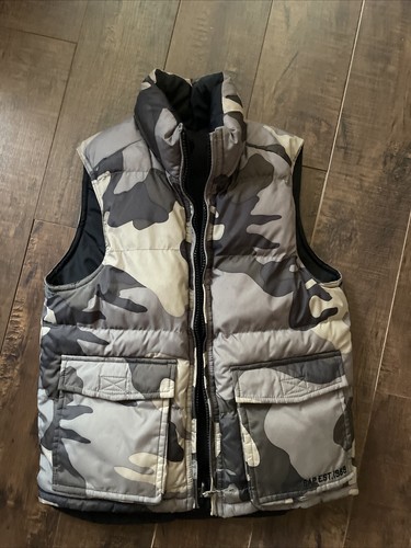 Gap Jungen Wende Puff Weste Größe 6/7