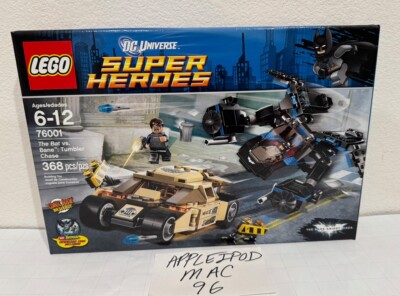 BRAND NEW SEALED LEGO 76001 DC SUPER HEROES THE BAT VS BANE TUMBLER CHASE