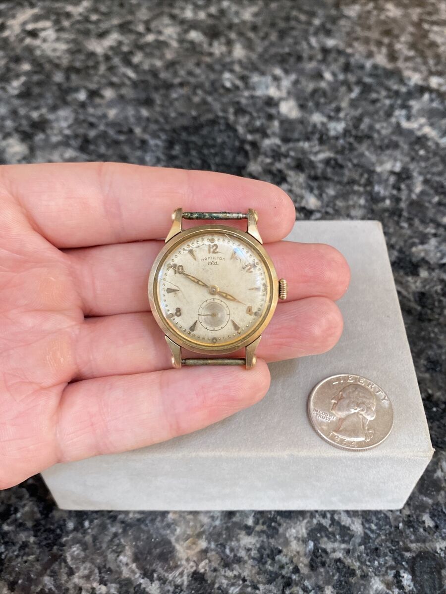 Vintage Hamilton CLD 10k Gold Filled Manual Mechanical Men's Vintage Hamilton CLD 10k Gold Filled Manual Mechanical Men's