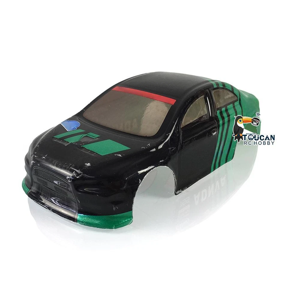 Lancer EVO Car PVC Body Shell For 1/28 MINID RWD AWD 4WD Racing Drift Truck DIY - Image 3 of 3