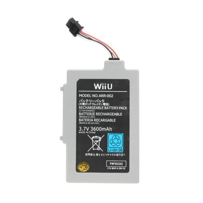 Batterie pour Nintendo Wii U Gamepad - 3600 mah - WUP-012 - Photo 1/4