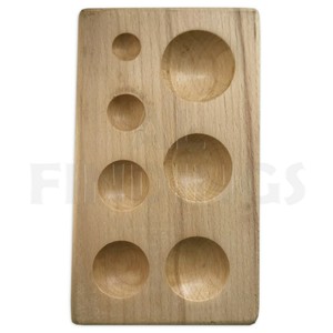 wooden doming block