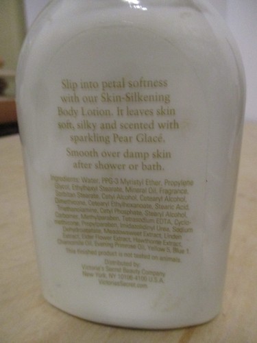 Victoria Secret Gartenbirne Eis hautseidende Körperlotion 4floz - Bild 3 von 3