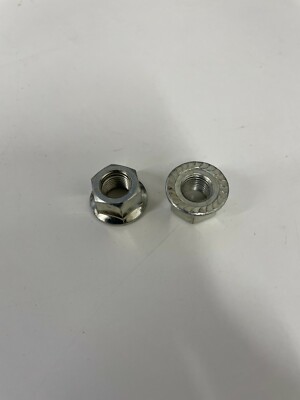 Bendix Bicycle Coaster & 2 Speed Brake Hub 3/8'' Chromed Threaded Axle Nuts