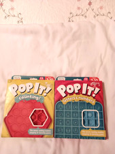 Lot of 2 Chuckle  Roar Pop It 1 Letters  Numbers  1 Counting Fidget Sensory