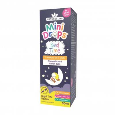 Natures Aid Mini Drops Bed Time, 50 ml