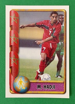 1998 Navarrete France World Cup FIFA Ax Cromo #368 MUSTAPHA HADJI