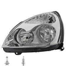 Scheinwerfer links Chrom H1/H7 für Renault Clio II BB_ CB_ inkl. Osram Lampen
