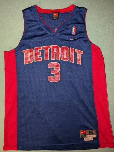 Vintage Reebok Ben Wallace Detroit Pistons Jersey Youth L Length +2 Sewn 18-20 Vintage Reebok Ben Wallace Detroit Pistons Jersey Youth L Length +2 Sewn 18-20