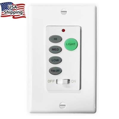 #ad USED Ceiling Fan Wall Remote Control UC9050T Switch For Harbor Breeze Hampton $11.97