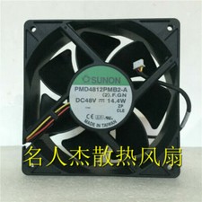 1pcs SUNON PMD4812PMB2-A 12038 48V 14.4W 12CM cooling fan