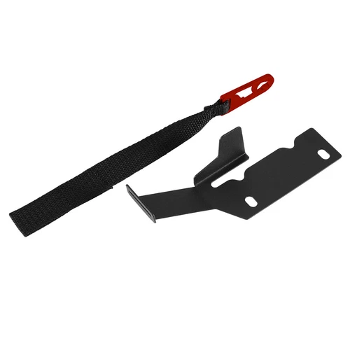 Black Strap Kit - 2-Pack Rear Seat Quick Latch Release For Ford F150 F250 F350 - Picture 10 of 10