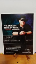 JOHNNY HILAND PEAVEY GUITAR AMPLIFIERS GUITAR PRINT AD 11 X 8.5. #2