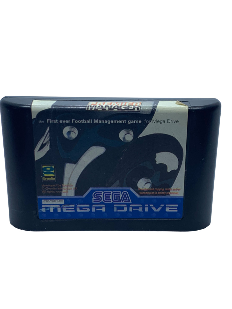 Solo cartucho Premier Manager - Sega Megadrive (PAL)