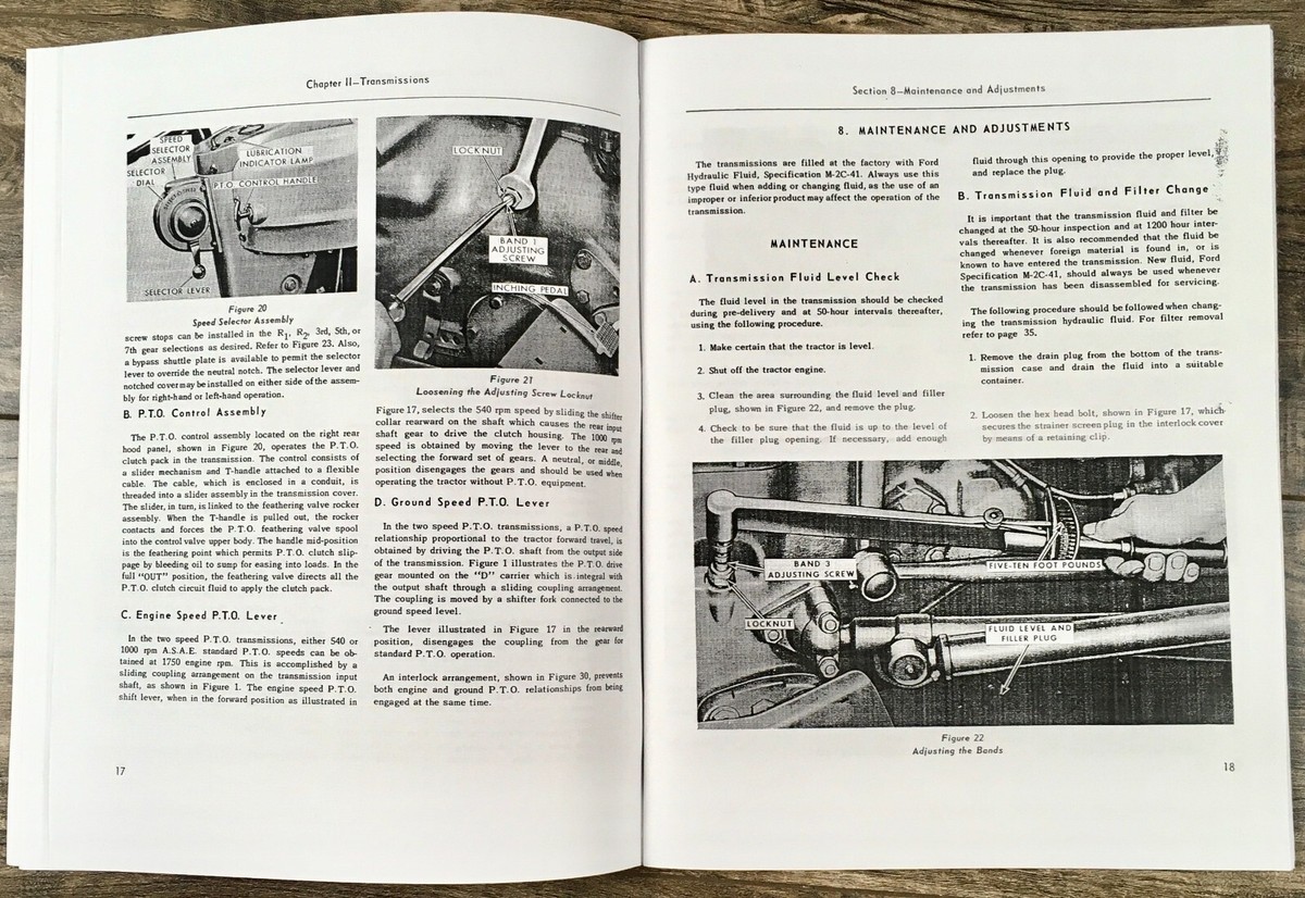 大正時代 貿易関連のマニュアル 仕様書 稀品 Ford Select-O-Speed Transmission Shop Service Manual 2000-4000