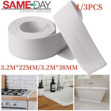 Bath Kitchen Caulk Tape Sealant Strip PVC Self Adhesive Toilet Wall Sealing Tape