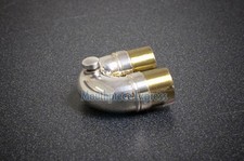 Genuine Bach Bb Trumpet 2nd Valve Slide, Light, Large Bore (Silver) NEW