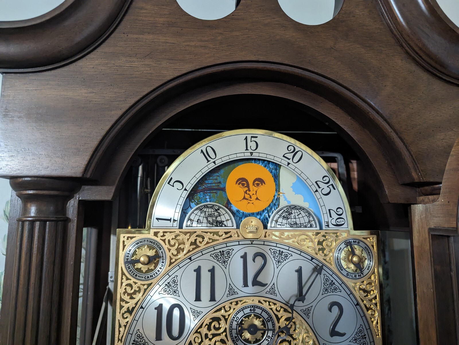 Herschede 9 Tube No. 217 Grandfather Clock