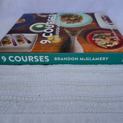 Florida FL Cook Book 9 COURSES Brandon McGlamery 2014 1st Ed Autographed Pisarri - Picture 6 of 7