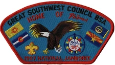 1997 Jamboree Great Southwest Council NM JSP Red Bdr (AR1984)