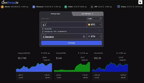 Automated Instant Crypto Exchange Website Turnkey Business Opportunity NO KYC
