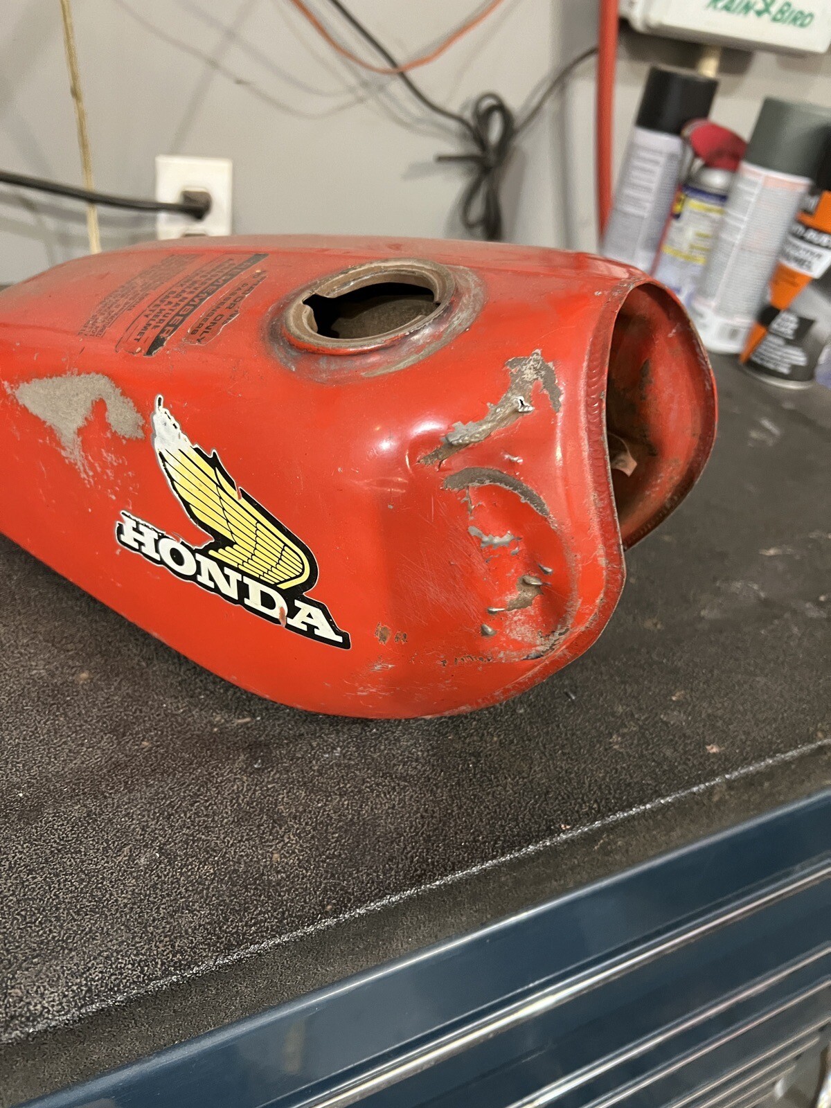 Original OEM Genuine Honda xr XR75 Fuel Gas tank XR 75 eBay