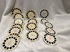 Vintage View master Lot 1940-60 Little Black Sambo Rudolph Cinderella Animals