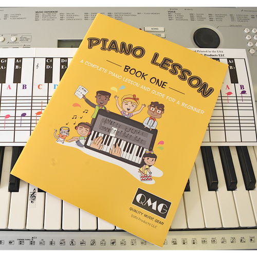 Piano and Keyboard Note Chart and Color Note Piano Music Lesson Book for Kids - Picture 2 of 7