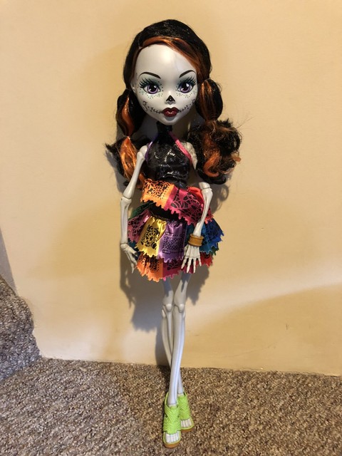 Download 175+ Skelita Calaveras Monster High Doll Coloring Pages PNG