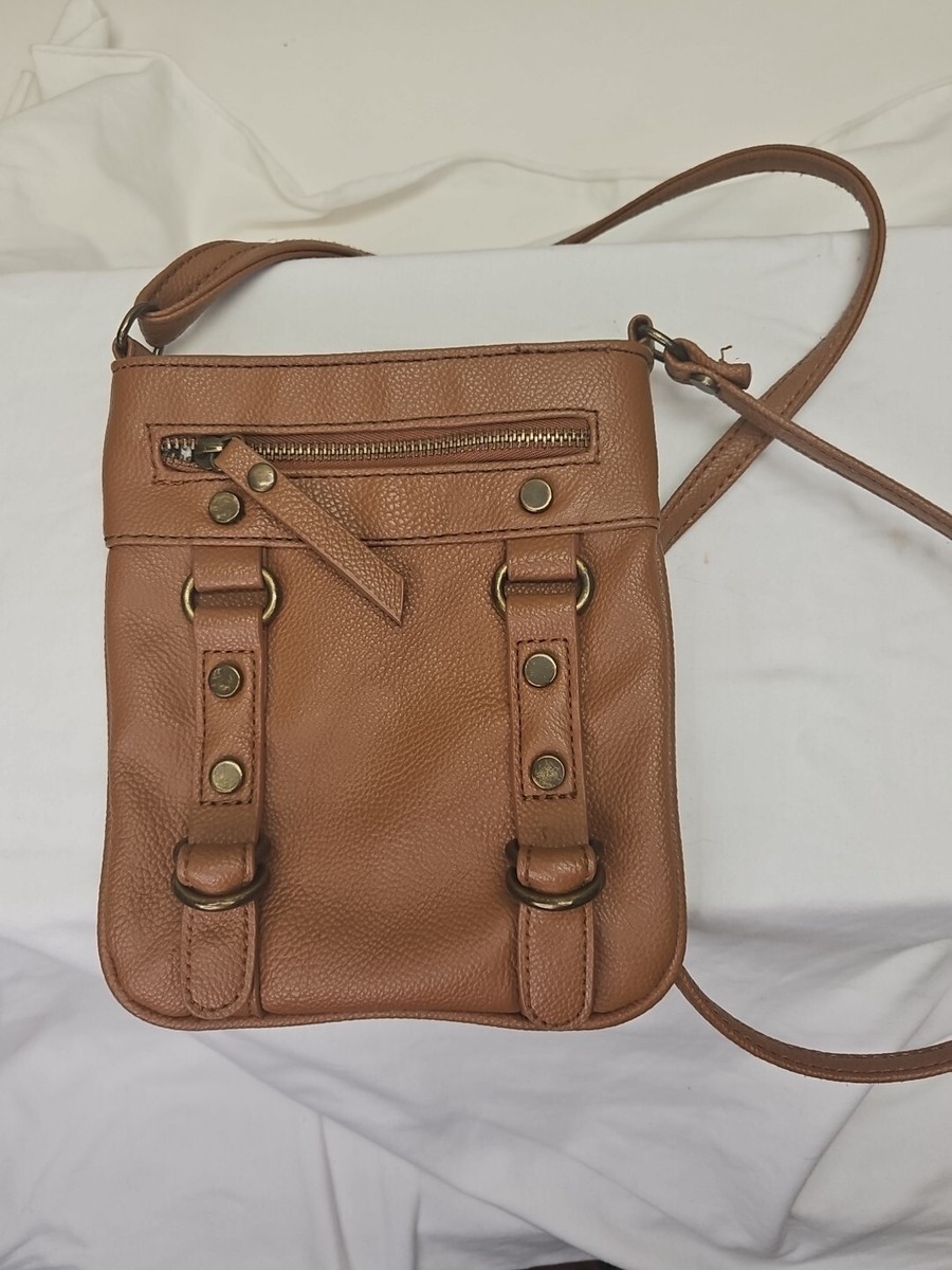 Charming Charlie Crossbody Purse Leather for Media and Coin