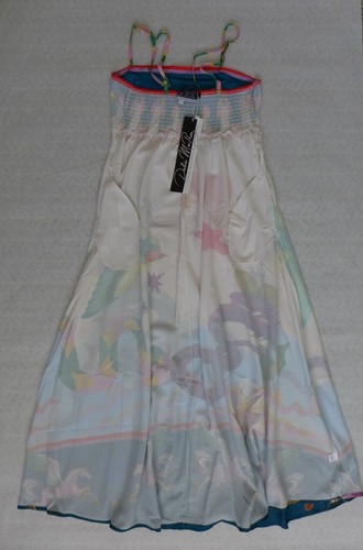NWT DALIA MACPHEE Elastic Back Greek Islands Maxi Dress w/pockets Size M - Picture 10 of 16