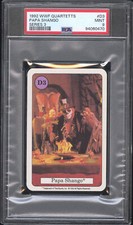 Papa Shango/The Godfather ROOKIE 1992 WWF Quartetts GERMAN CARD PSA 9 WWE