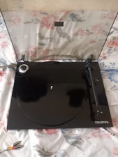 PRO - JECT Audio Systems black Turntable. Missing Pieces Untested Read descripti