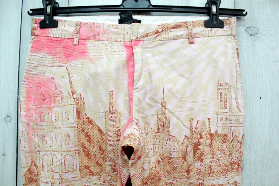 CUSTO BARCELONA Jeans Donna Taglia 26 / 40 Pantalone Multicolore Pants Pant Logo - Изображение 2 из 4