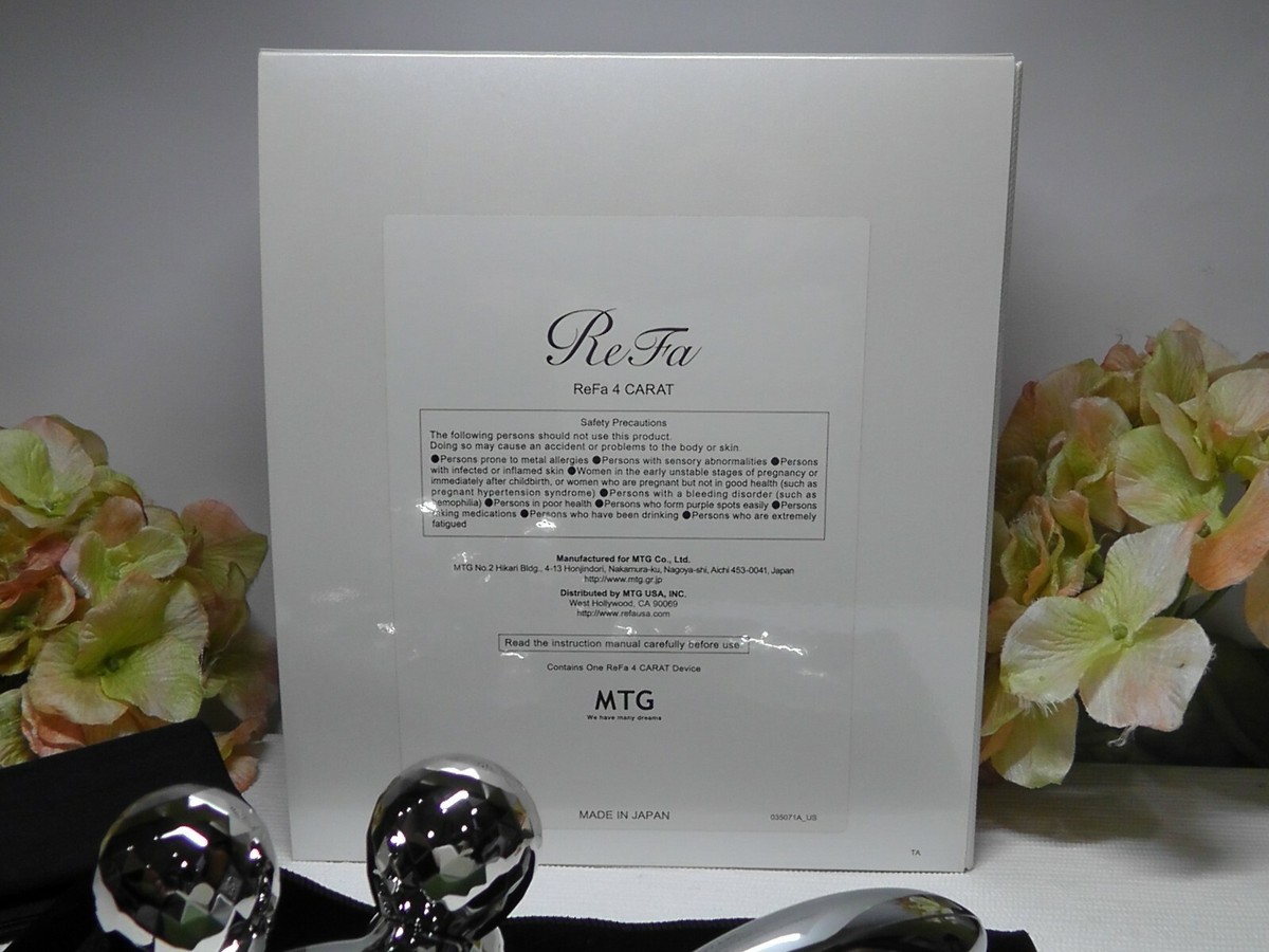 ReFa REFA 4 CARAT For Face & Body Roller*****MADE IN JAPAN***** | eBay