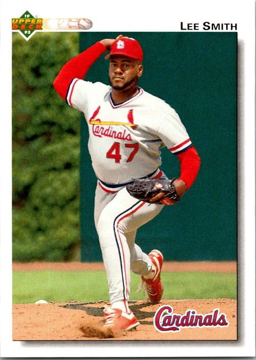 1992 Upper Deck #376 Lee Smith Near Mint