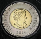 Canada 2014 $2 Polar Bear BU Sealed in original plastic