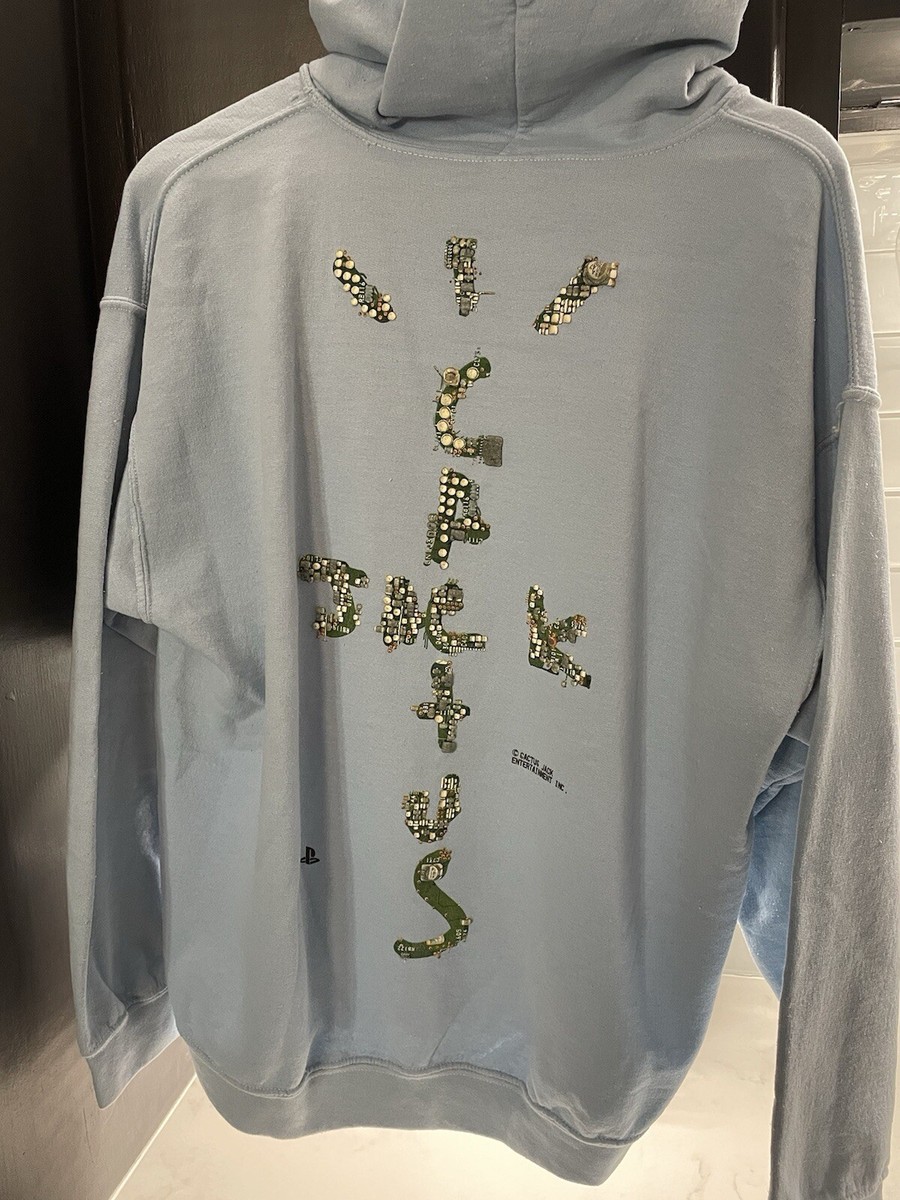 Travis Scott Cactus Jack x Playstation Motherboard Hoodie 1