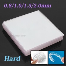 Hard 0.8-2.0mm Dental Orthodontic Retainer Vacuum Thermoforming Sheet Splint