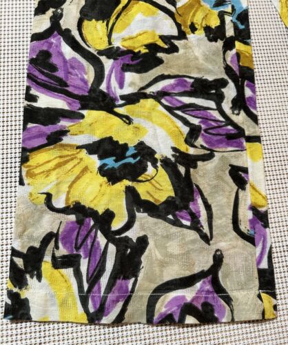 Anthropologie Maeve Pull on Wide Leg Pants Stretchy Waist Floral Sz Small NWT - Picture 2 of 9