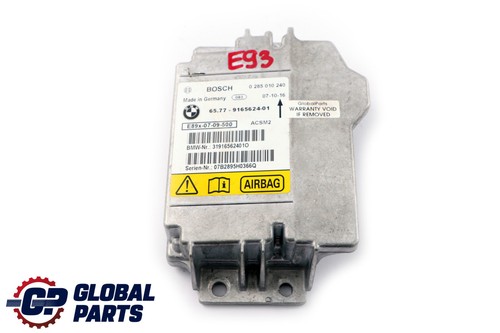BMW 1 3 er E88 E93 LCI Steuergerät Airbag ECU 9165624