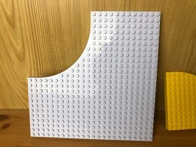 LEGO 6161 6162 Brick Modified 24x24 Brick Round Corner 12x12 Light Violet_P2