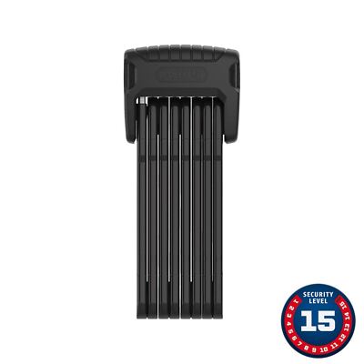 Abus Bordo Granit XPlus 6500 - Folding Lock - Key - 120cm - Black 62155