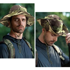 Men's&Women's Sun Hat Wide Brim Sun Hat Bucket Hat Fisherman's Hat Tactical Hat