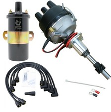 Electronic 8n12127b Side Mount Ignition Distributor & Coil Ford 2n 8n 9n Tractor