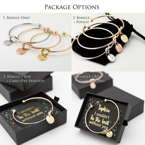 Personalised Bridesmaid Gift ,Bridesmaid Proposal, Bridal party gift, Bracelet - Picture 9 of 12