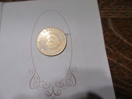 Jan 1984 Bell Atlantic/Bell System Divestiture Destiny Commemorative Coin W/Card - Picture 2 of 7