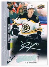 2018-19 MVP SUPER SCRIPT DANTON HAINEN 01/25 BOSTON BRUINS #183