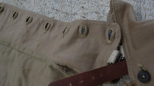WW2 ATS & Nursing Officers Issue Khaki Spats Size 6 Boots Leg - Picture 14 of 16