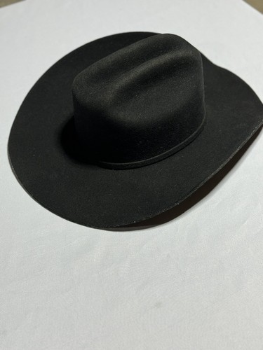 Twister Dallas Cowboy Hat by M&P Size 7 1/8 Black Wool XX - Picture 3 of 11